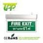 LED Slimline Emergency Fire Exit Sign Double Side 1x10W.,Back-up 2 hr.,model TLE004A ,TPP