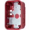 SYSTEMSENSOR Wall Surface Mount Back Box Compact, Red model.SBBGRL